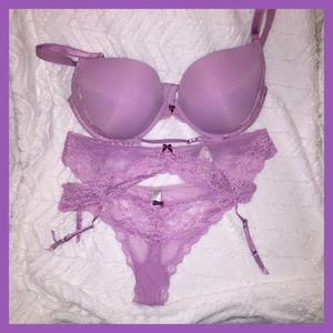 ❌SOLD ❌Bra, Panty, Garter Set- Vintage